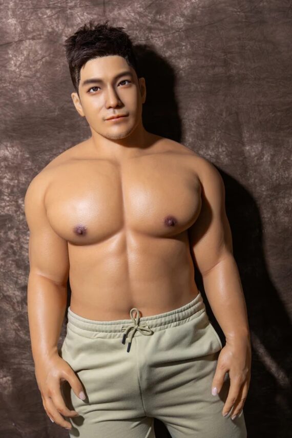 Zane - All-in-One Full Silicone Male Doll with Realistic Head and Penis - 170cm/5ft7