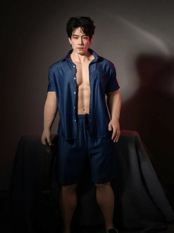 Ren – Full-Size Asian Muscle-Built Male Sex Doll with ROS Full Silicone - 175cm/5ft9