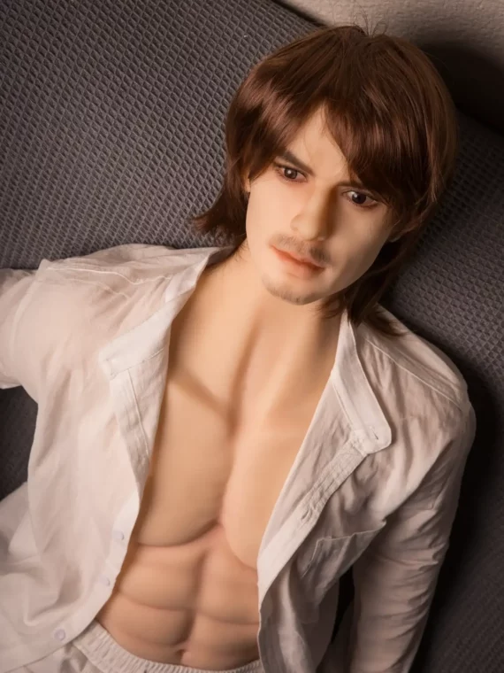 Tate – Realistic Thrusting Femboy Male Sex Doll with Silicone Head - 175cm / 5ft9