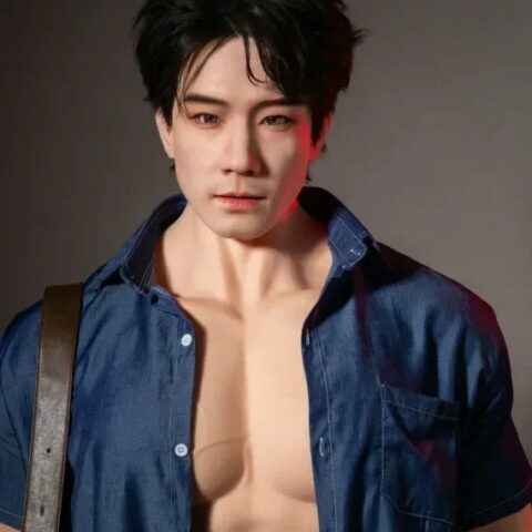 Ren – Full-Size Asian Muscle-Built Male Sex Doll with ROS Full Silicone - 175cm/5ft9