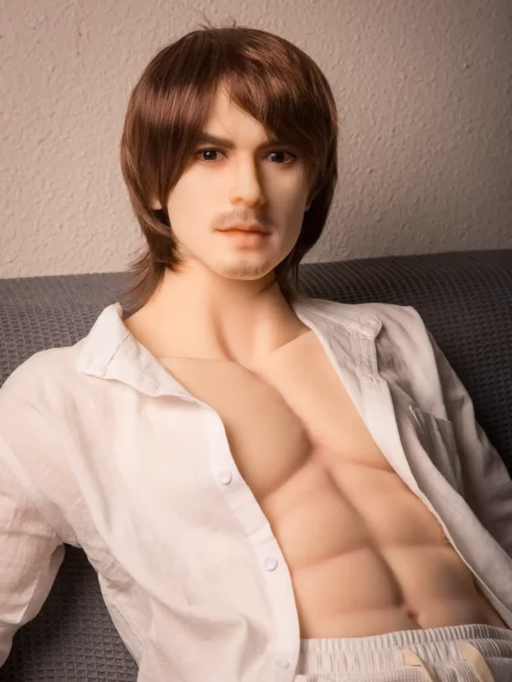 Tate – Realistic Thrusting Femboy Male Sex Doll with Silicone Head - 175cm / 5ft9