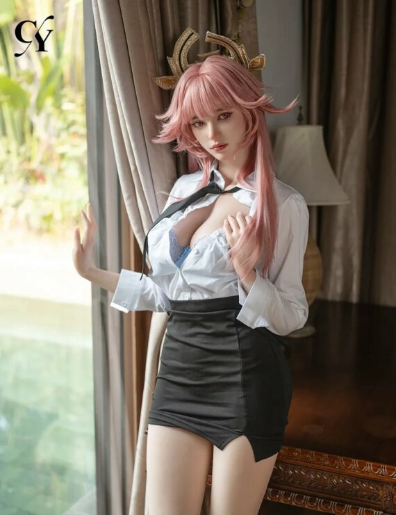 Clarke - Tall Sex Doll with Pink Hair - 168cm/5ft6