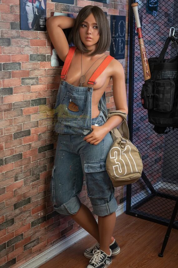 Eileen - Tanned Sex Doll with ROS Silicone Head - 162cm/5ft4