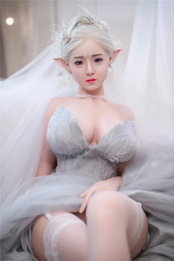 JingYa - Elf Hentai Sex Doll with Silicone Head - 157cm/5ft2