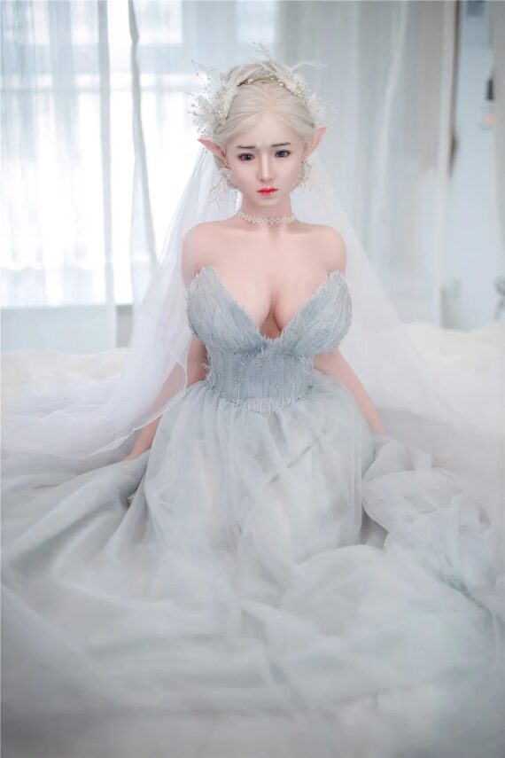 JingYa - Elf Hentai Sex Doll with Silicone Head - 157cm/5ft2