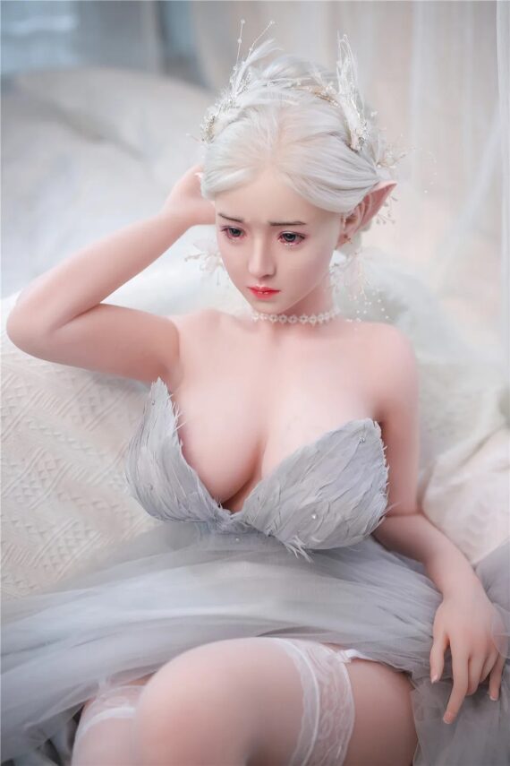 JingYa - Elf Hentai Sex Doll with Silicone Head - 157cm/5ft2
