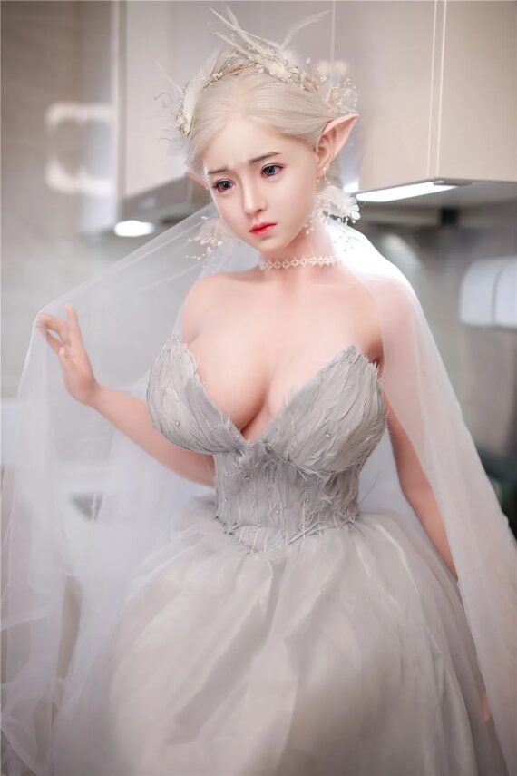 JingYa - Elf Hentai Sex Doll with Silicone Head - 157cm/5ft2