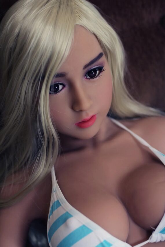 Lorraine - Small Breasts Blonde Sex Doll - 140cm/4ft7