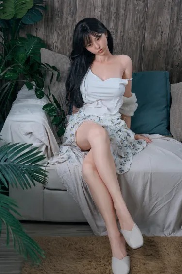 Shizuka- Asian Slim Sex Doll with ROS Silicone Head - 150cm/4ft11