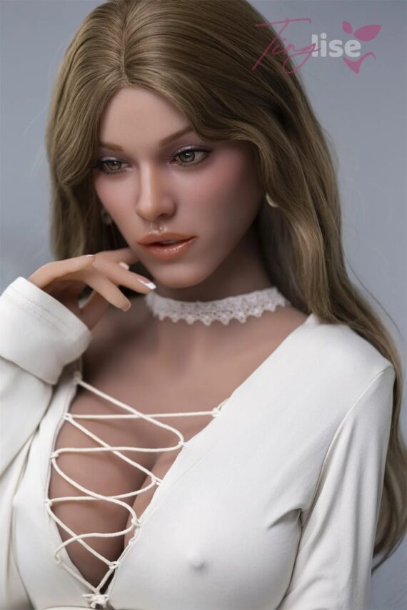 Aaliyah - Blonde Tan Sex Doll with ROS Silicone Head - 160cm/5ft3