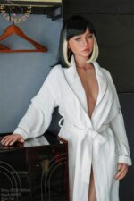 Ameroa - Tan Funky Hair Full Silicone Love Doll - 163cm/5.4ft