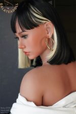 Ameroa - Tan Funky Hair Full Silicone Love Doll - 163cm/5.4ft