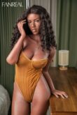 Cocoa - Ebony Lifelike Full Silicone Sex Doll - 165cm/5ft5