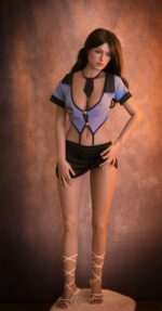 Coleman - Skinny Sex Doll with Big Boobs - 158cm/5ft2