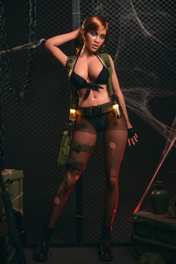 Dolores - Blonde Tan ROS Silicone Head Sex Doll - 163cm/5ft3