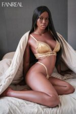 Eiile -  Black Slim ROS Silicone Head Sex Doll - 173cm/5ft8