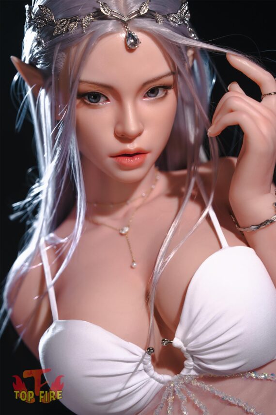Ellis - Elf Hentai ROS Silicone Head Sex Doll - 165cm/5ft5