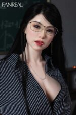 Kimmy - Asian Teacher Cosplay Silicone Sex Doll - 155cm/5ft1