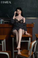 Kimmy - Asian Teacher Cosplay Silicone Sex Doll - 155cm/5ft1