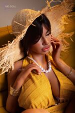 Luna - Tan African Busty Silicone Sex Doll - 162cm/5ft3