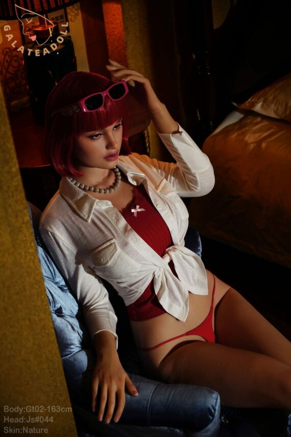 Raby - Big Boobs Sex Doll with Red Hair - 163cm/5.4ft