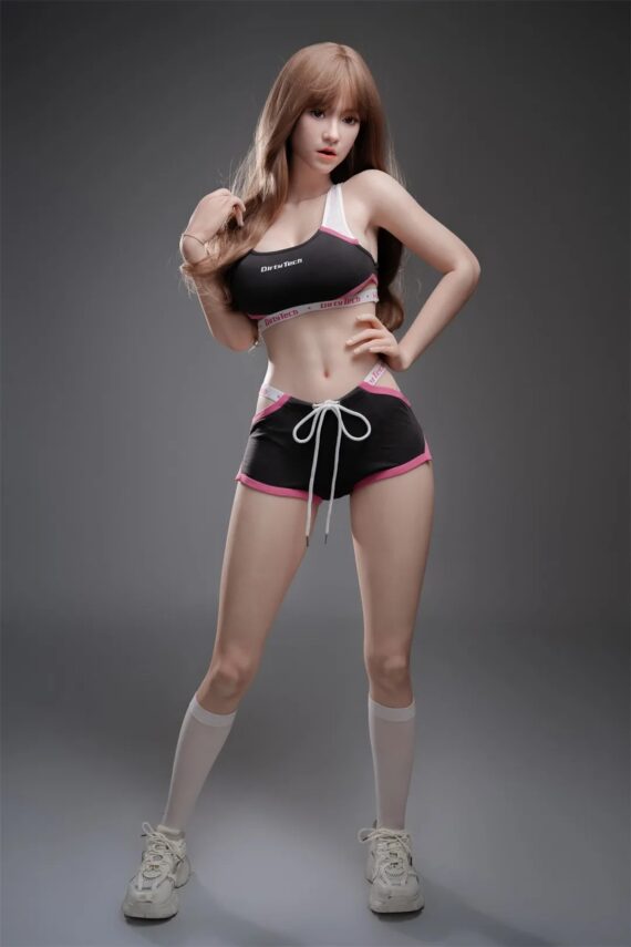 Rhodes - Asian Sports Girl ROS Silicone Head Sex Doll - 158cm/5ft1