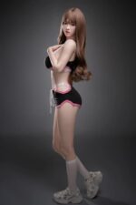 Rhodes - Asian Sports Girl ROS Silicone Head Sex Doll - 158cm/5ft1