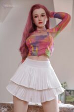 Viona - Ultra Real Silicone Sex Doll with Pink Hair - 166cm/5ft5