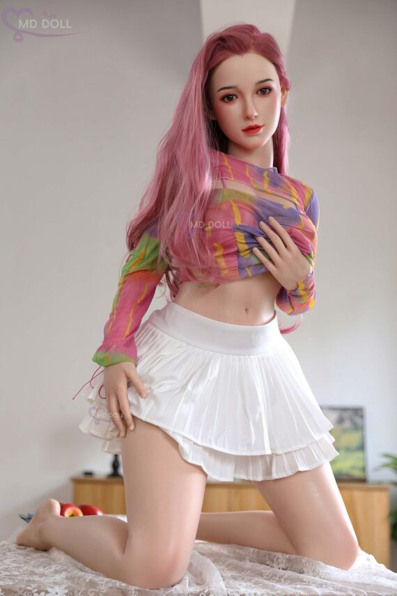 Viona - Ultra Real Silicone Sex Doll with Pink Hair - 166cm/5ft5