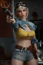 Agnes - Grey Hair Full Silicone Love Doll - 162cm/5.3ft