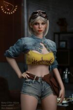 Agnes - Grey Hair Full Silicone Love Doll - 162cm/5.3ft