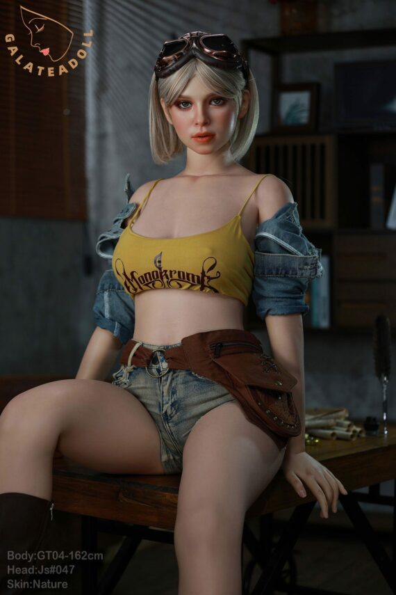 Agnes - Grey Hair Full Silicone Love Doll - 162cm/5.3ft