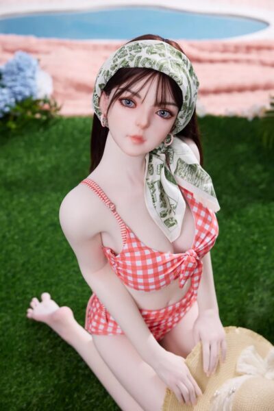 JX Doll Rosen - White Skin Sex Doll with Silicone Head 150cm5ft (1)