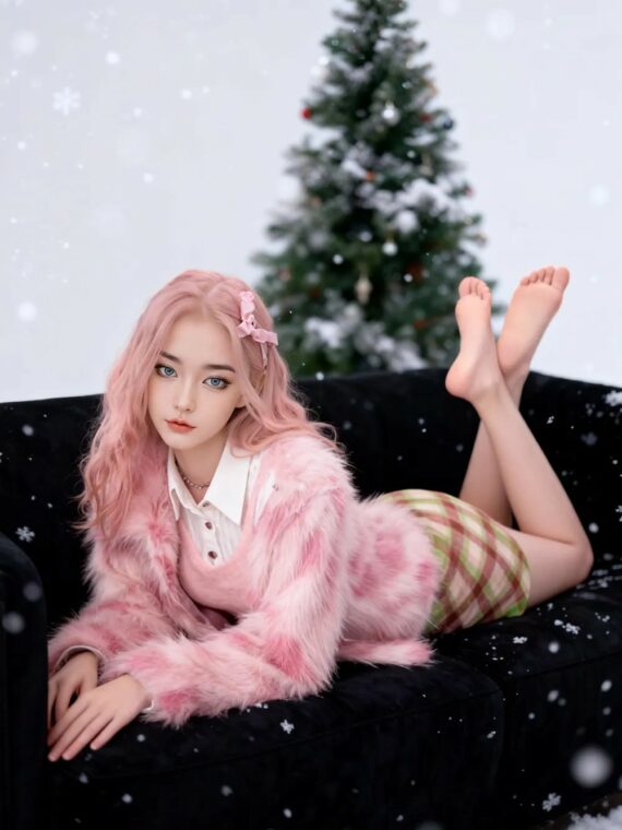 Jolen - Pink Hair Big Breasts TPE Sex Doll - 160cm/5ft3 - US Stock