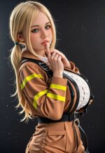 Gill - Blonde Young Looking Sex Doll with Silicone Head - 153cm/4ft12