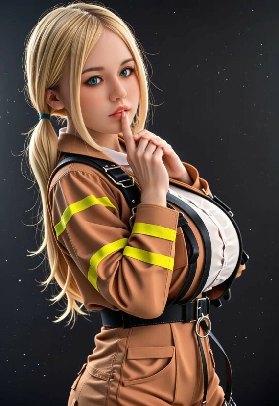 Gill - Blonde Young Looking Sex Doll with Silicone Head - 153cm/4ft12