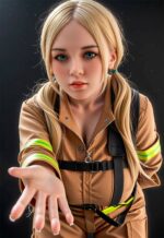 Gill - Blonde Young Looking Sex Doll with Silicone Head - 153cm/4ft12