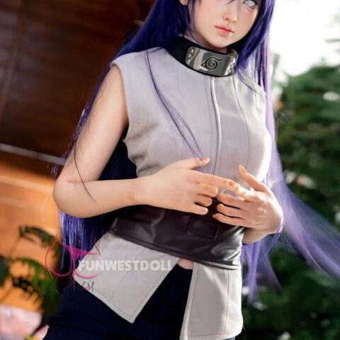 Hyuga Hinata – Naruto Anime Full Silicone Sex Doll - 159cm/5ft3