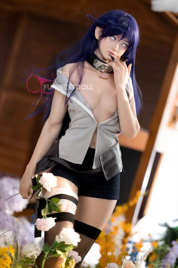 Hyuga Hinata – Naruto Anime Full Silicone Sex Doll - 159cm/5ft3