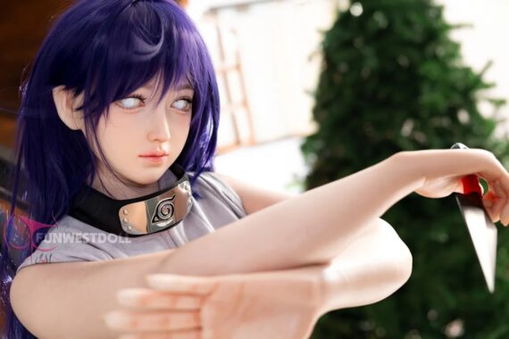Hyuga Hinata – Naruto Anime Full Silicone Sex Doll - 159cm/5ft3