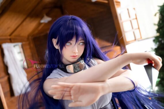 Hyuga Hinata – Naruto Anime Full Silicone Sex Doll - 159cm/5ft3