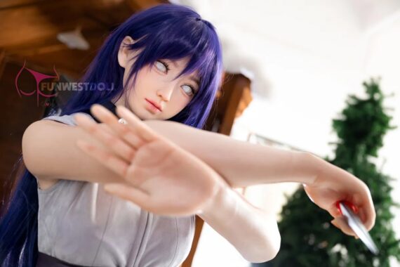 Hyuga Hinata – Naruto Anime Full Silicone Sex Doll - 159cm/5ft3