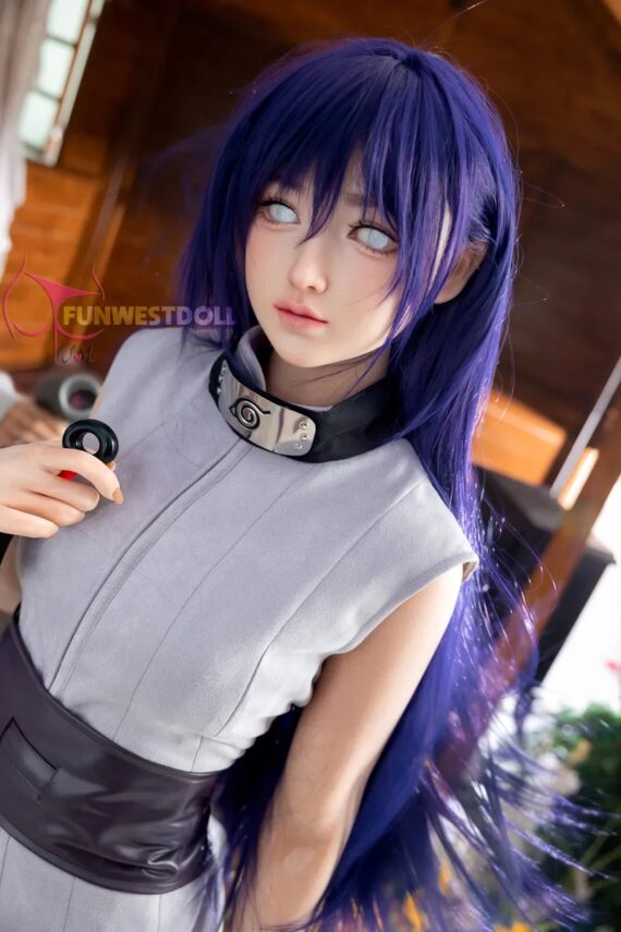 Hyuga Hinata – Naruto Anime Full Silicone Sex Doll - 159cm/5ft3