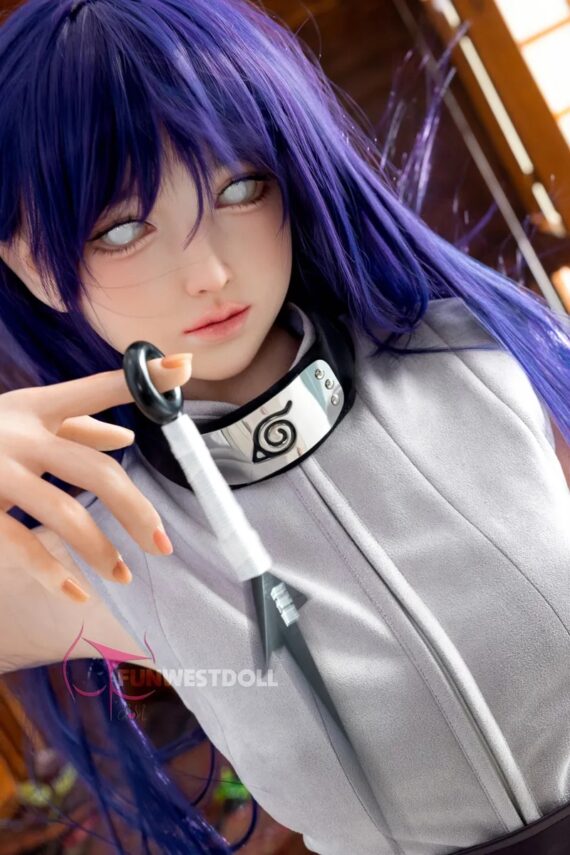 Hyuga Hinata – Naruto Anime Full Silicone Sex Doll - 159cm/5ft3