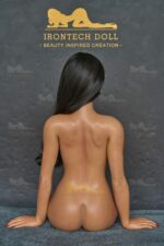 Laitina - Black Realistic Full Silicone Sex Doll - 161cm/5ft3