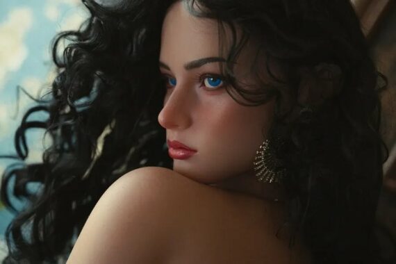 Cain - Lifelike Full Silicone Sex Doll with Blue Eyes - 173cm/5ft8