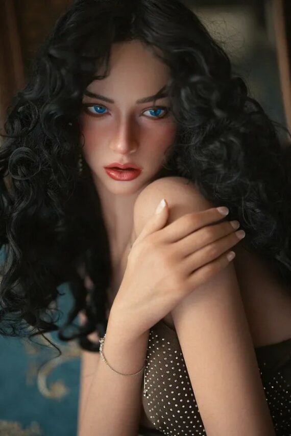 Cain - Lifelike Full Silicone Sex Doll with Blue Eyes - 173cm/5ft8