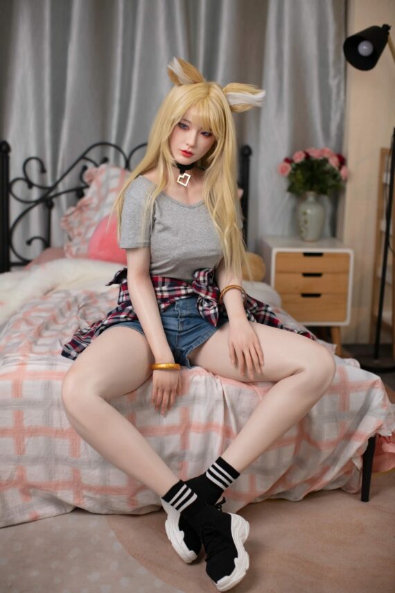 Lia - Sweet Fox Cosplay Sex Doll with Silicone Head - 171cm/5ft7