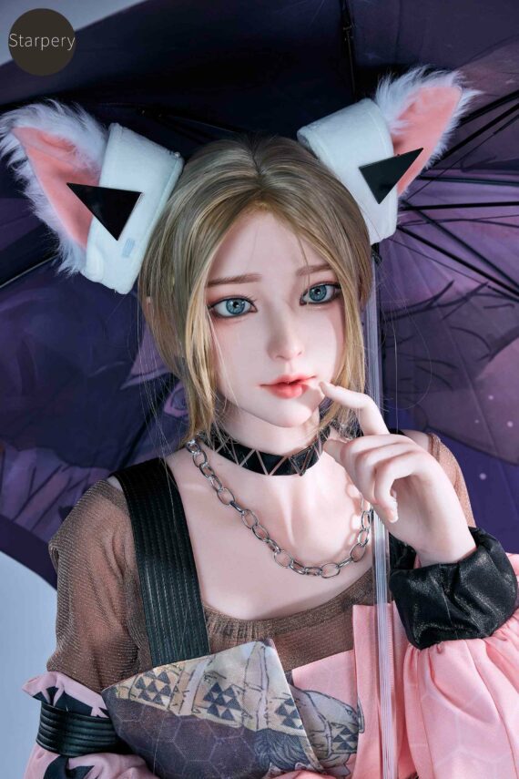 Luli - Blonde CosPlay Sex Doll with Silicone Head - 171cm/5ft8