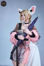 Luli - Blonde CosPlay Sex Doll with Silicone Head - 171cm/5ft8